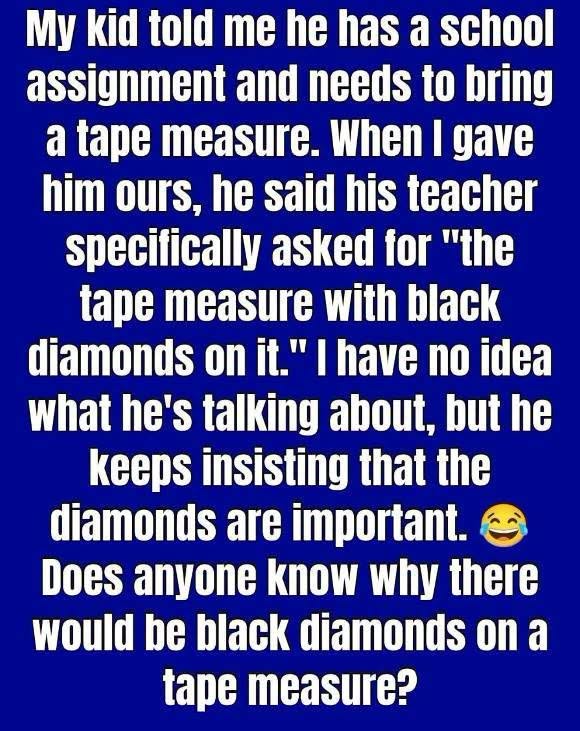 What Do the Small Black Diamonds on a Tape Measure Actually Mean?