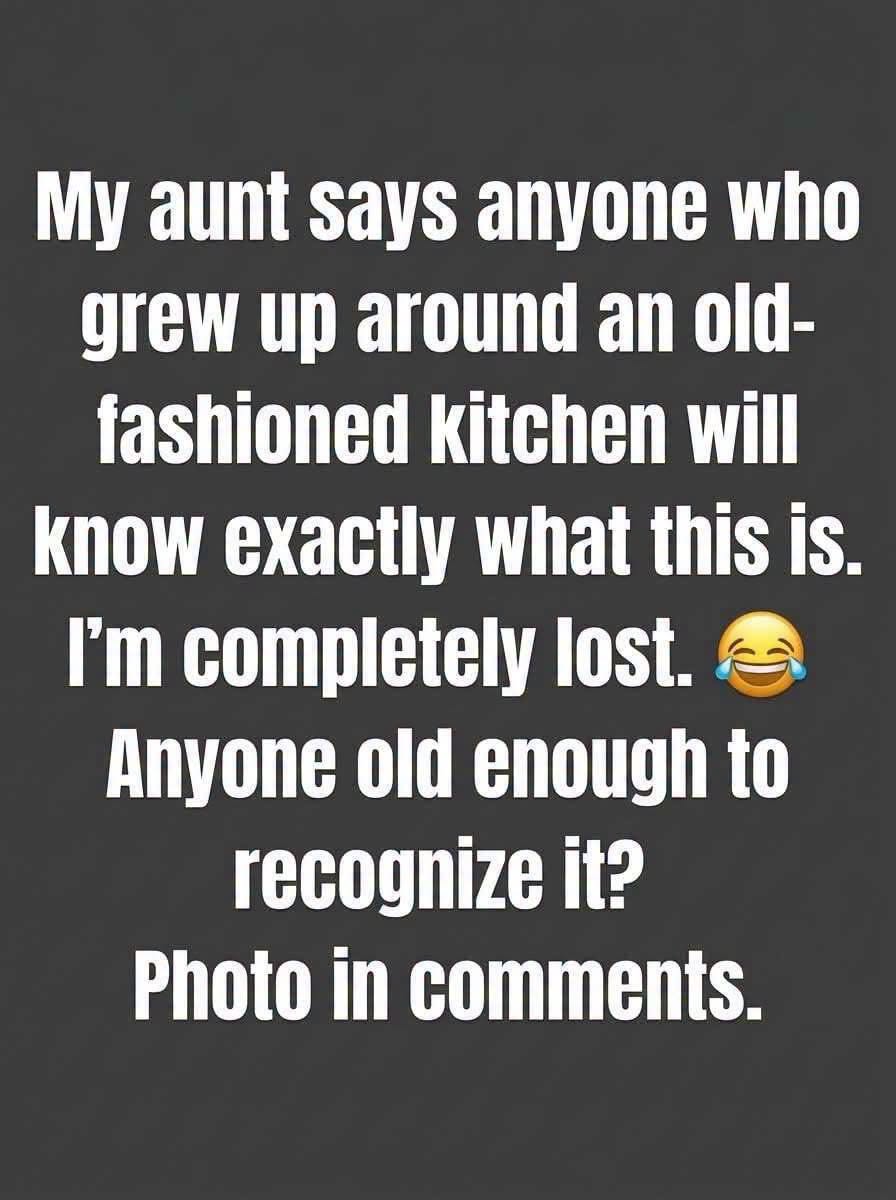 Discovering Unfamiliar Kitchen Tools in an Older Home