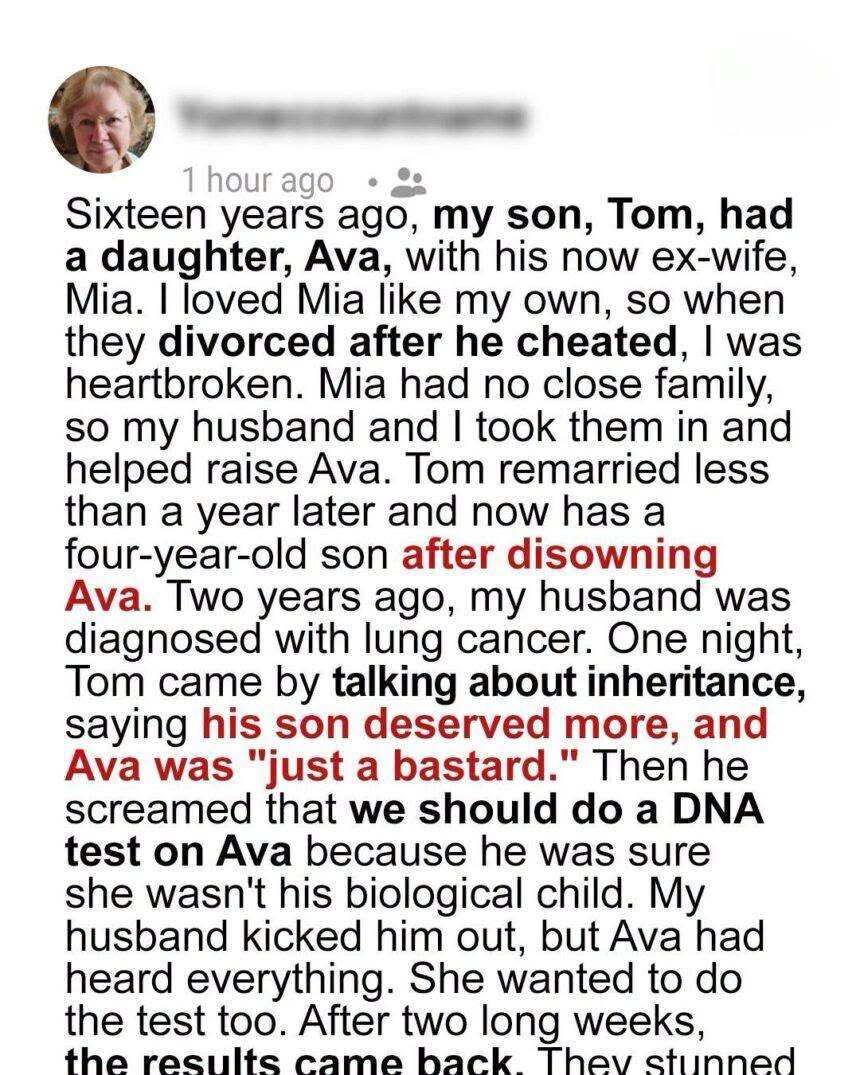 Granddaughter Confronts Her Absent Father After a DNA Test Reveals the Truth
