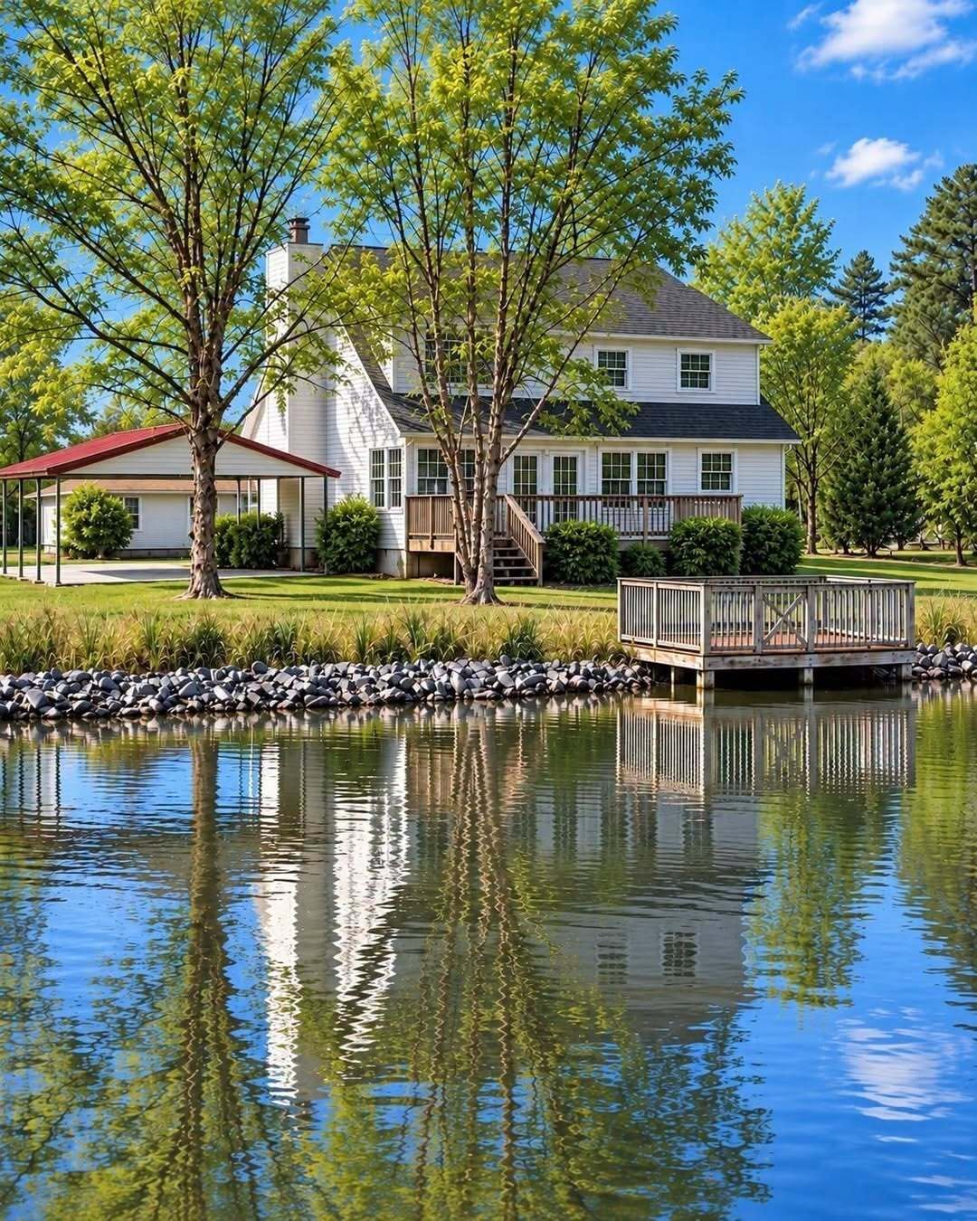 Charming Macon, Georgia Home Offers Peaceful Living Near Wildwood Lake