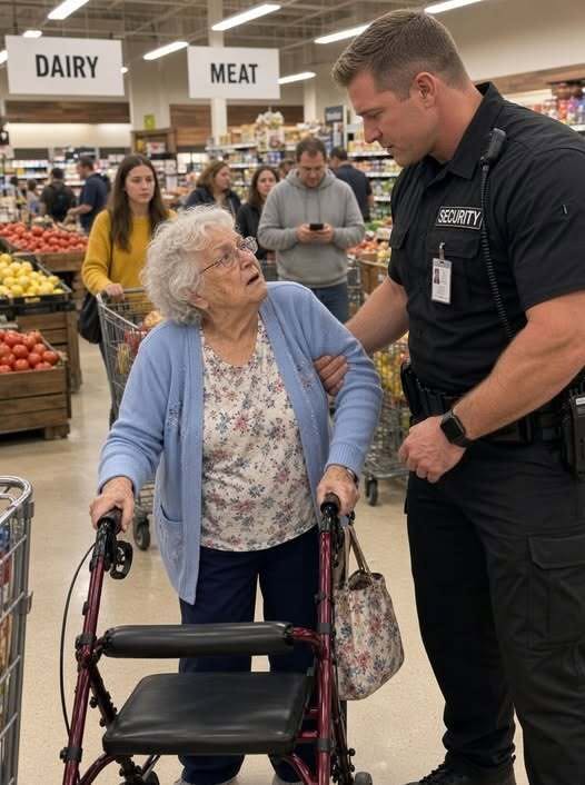Security Guard Confronts Elderly Woman and Discovers She Once Changed His Life