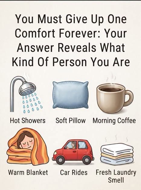 If You Had to Give Up One Everyday Comfort Forever, Which Would You Choose?