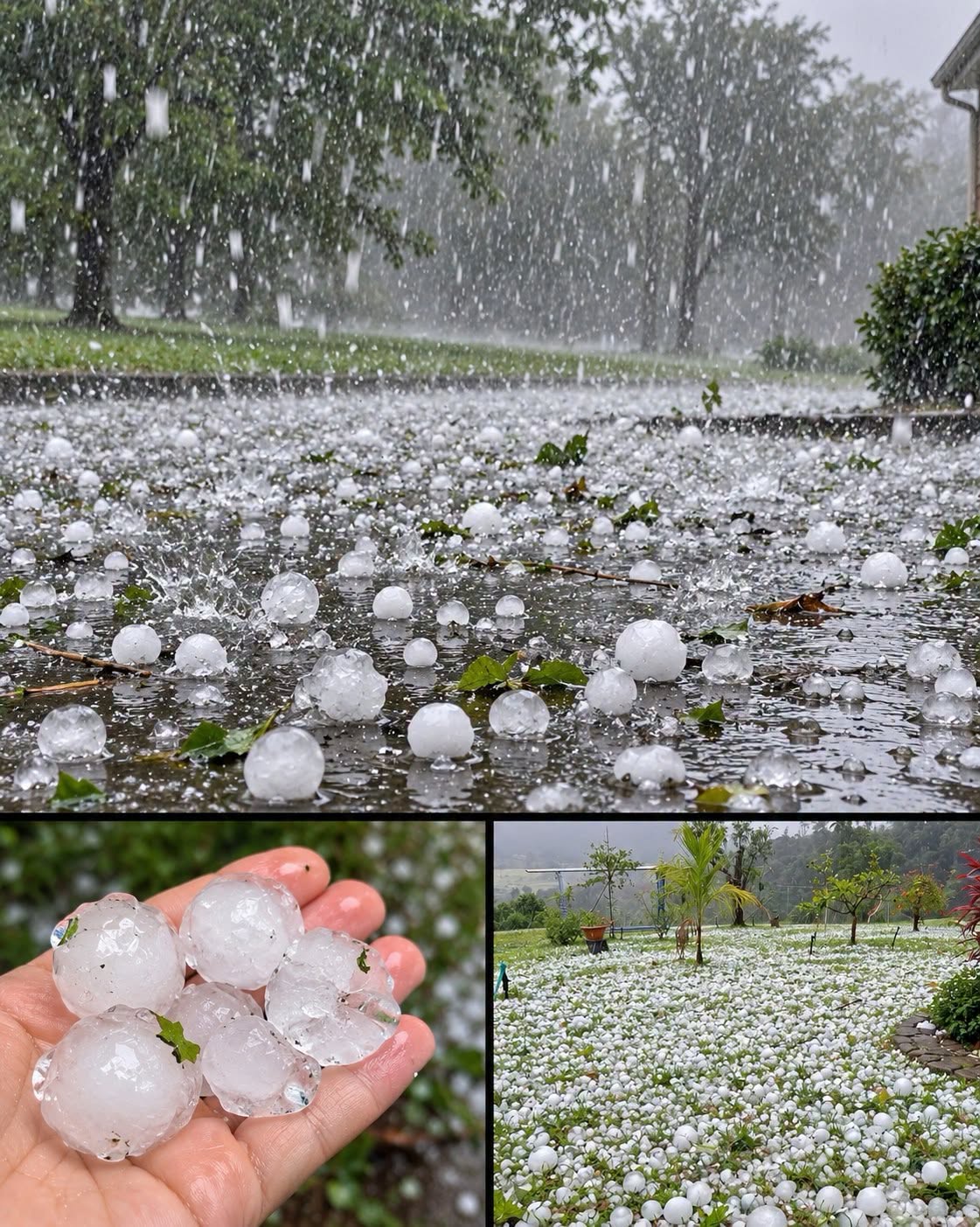 Powerful Hailstorm Leaves Neighborhoods Damaged and Residents Stunned