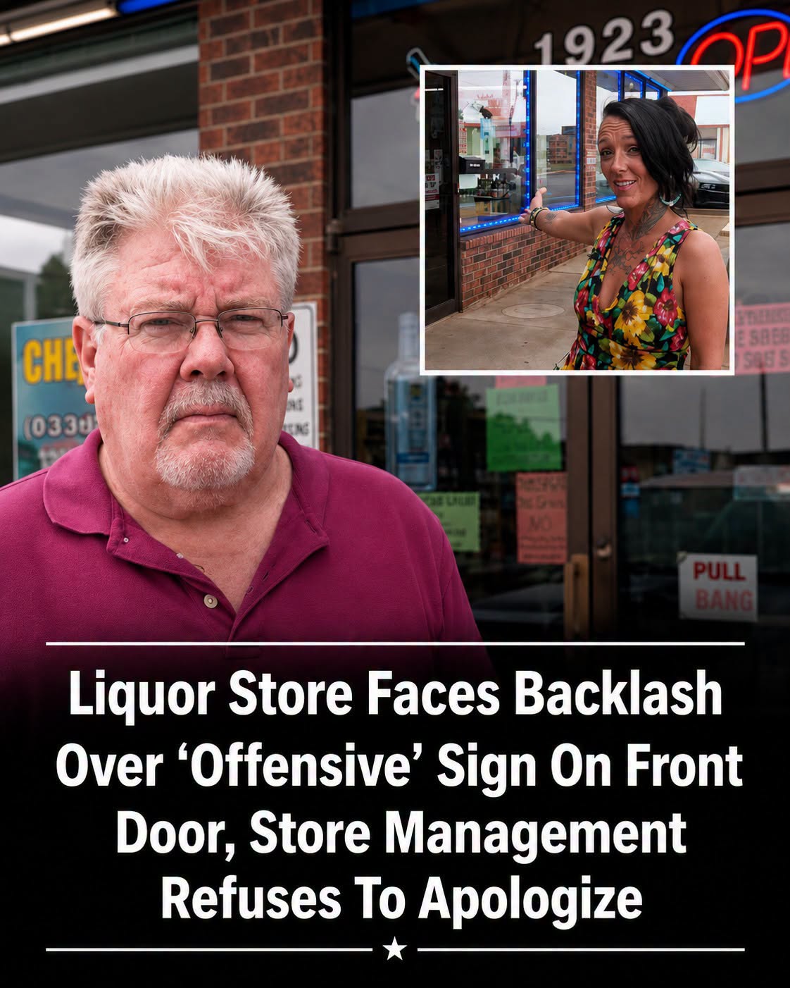 Oklahoma Liquor Store’s Dress Code Sign Sparks Online Discussion
