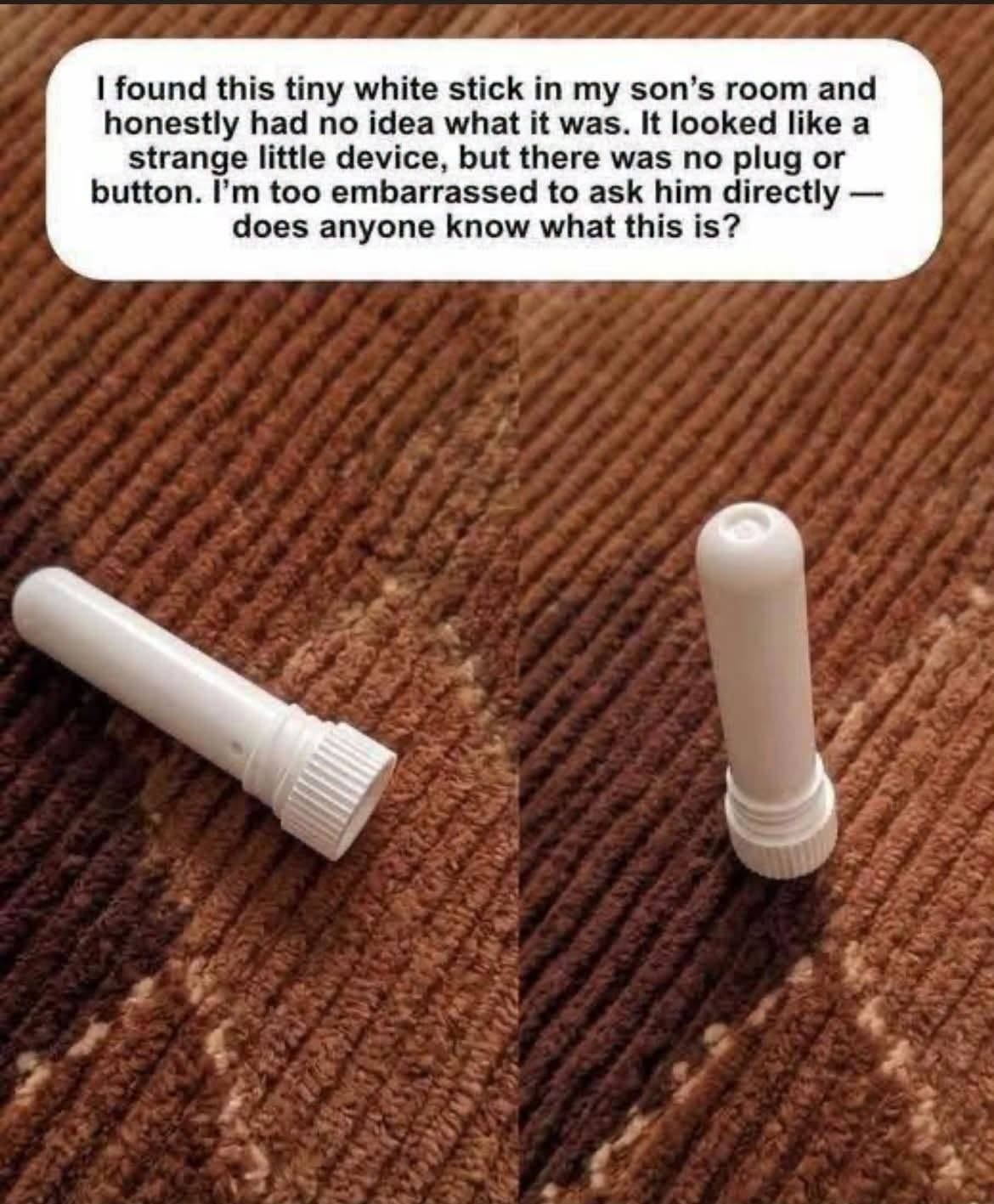 Parent Discovers Mysterious White Object in Son’s Room and Searches for Answers