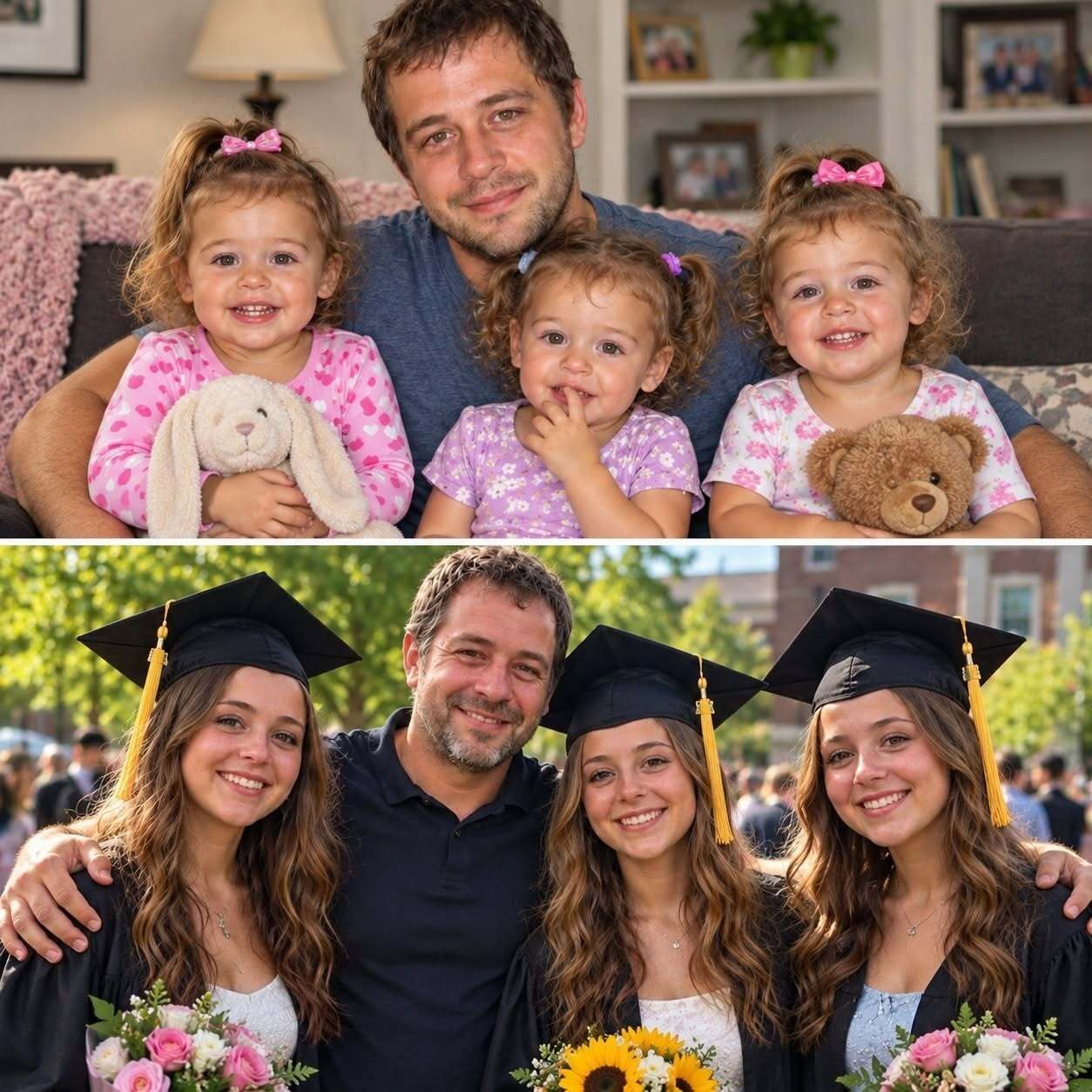I Gave Up 22 Years of My Life Raising My Triplet Nieces — What They Did at Their College Graduation…