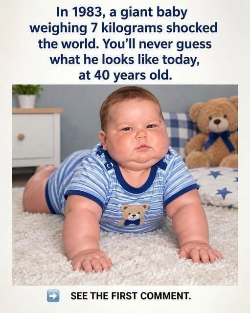 Kevin’s Remarkable Journey: From a 7-Kilogram Newborn to Life at 40