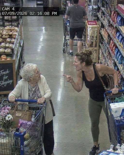 A Woman Made Fun of My 83 Year Old Mom at Checkout Then the Cashier Locked Her Register and Said, Nobody Leaves