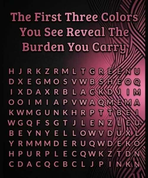 What the First Color You Notice May Inspire You to Reflect On
