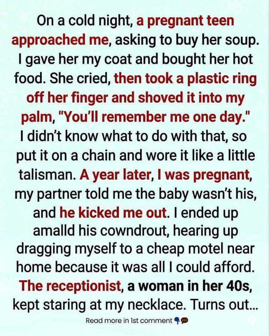 I Helped a Pregnant Teenager on a Freezing Night, and a Year Later Her Kindness Returned