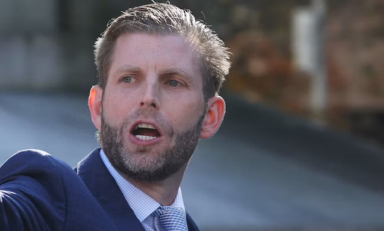 Eric Trump Discusses Political Pressure on His Family and Claims About His Father’s Marriage